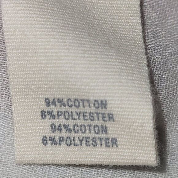 Elizabeth and James X-Small Cotton Sheer Plaid Blouse Multi-Color One Button - Picture 11 of 12